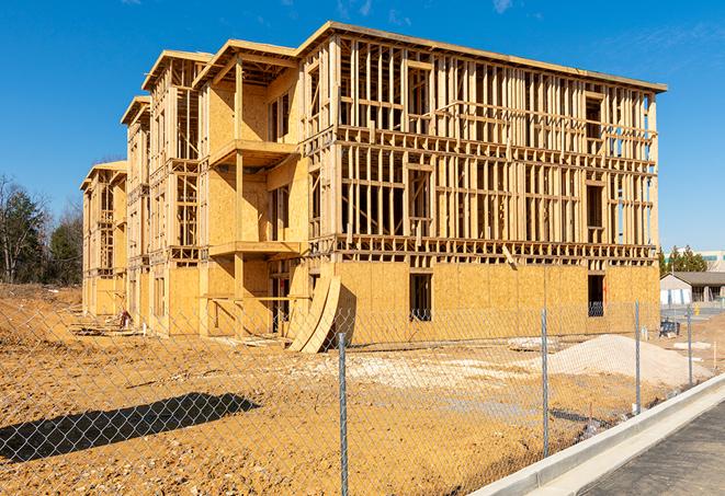 a long-lasting temporary fence helping to keep construction zones safe in Barberton, OH